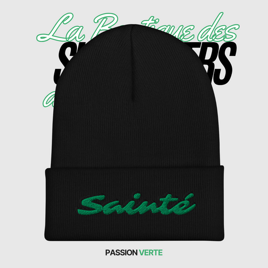 Bonnet à Revers "Sainté" - La Boutique des Supporters des Verts