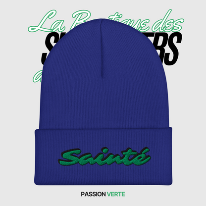 Bonnet à Revers "Sainté" - La Boutique des Supporters des Verts