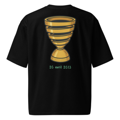 T-shirt oversized "20 avril 2013"